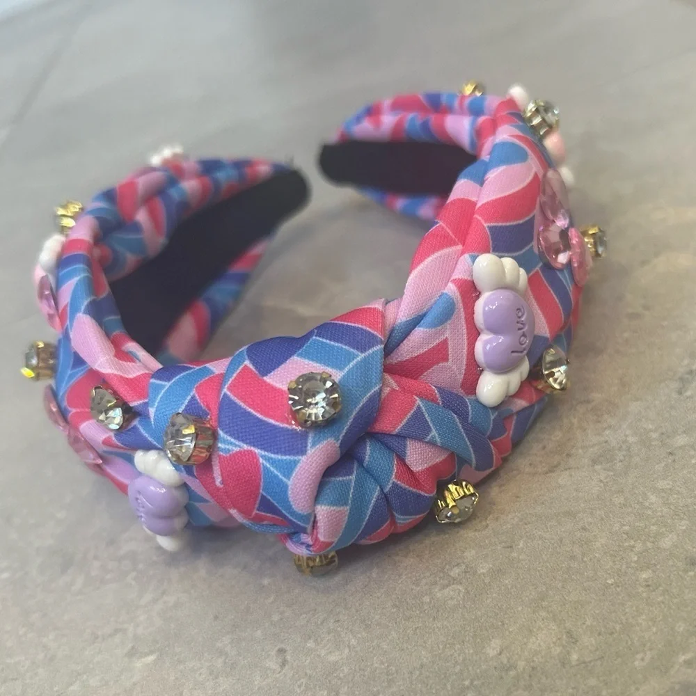 NEW Boutique Seasonal Limited Edition Valentine's Designer Candy Hearts Headband